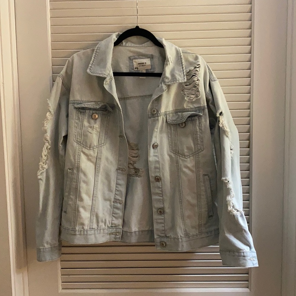 Oversized Jean Jacket